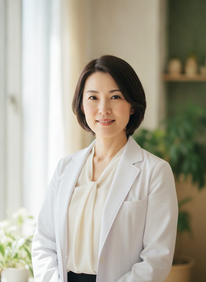 講師の天野明津紗 医師